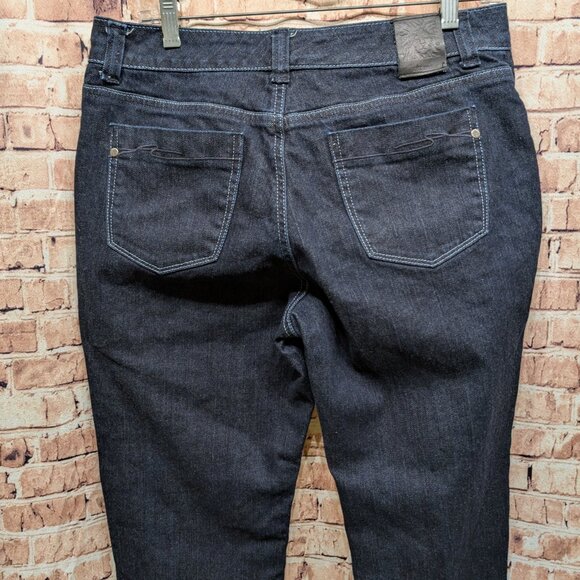 AK Jeans Anne Klein Sophisticate Size 12 Waist 30 Short - Picture 8 of 16